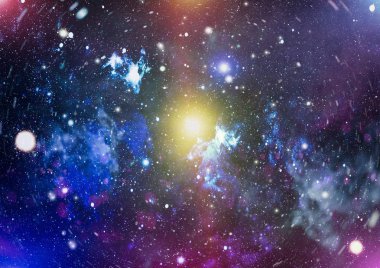 Yıldızlı starfield arka plan siyah yıldız ve uzay gökyüzü gece evren gökada
