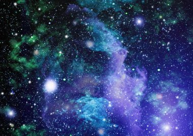 Yıldızlı starfield arka plan siyah yıldız ve uzay gökyüzü gece evren gökada