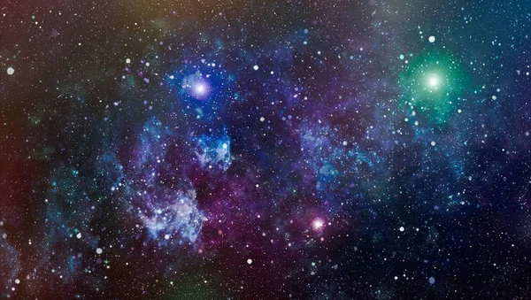 Bunten Sternenhimmel Nachthimmel Weltraum Hintergrund. schöner Himmel Hintergrund — Stockfoto