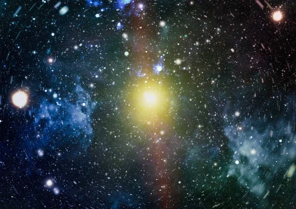 Djupa rymden. HD stjärnfält bakgrund. Starry yttre rymden bakgrund struktur. Färgglada Starry Night Sky Yttre rymden bakgrund — Stockfoto