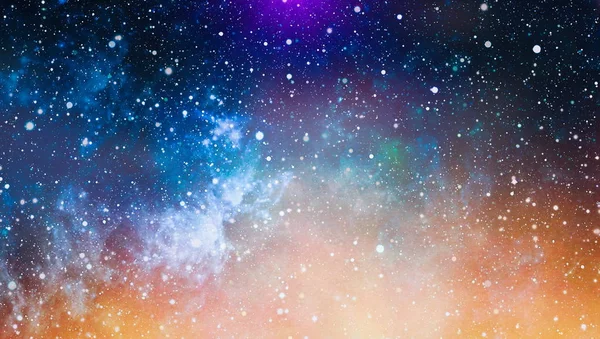 星や銀河宇宙空夜宇宙ブラック スター フィールドの星空の背景 — ストック写真