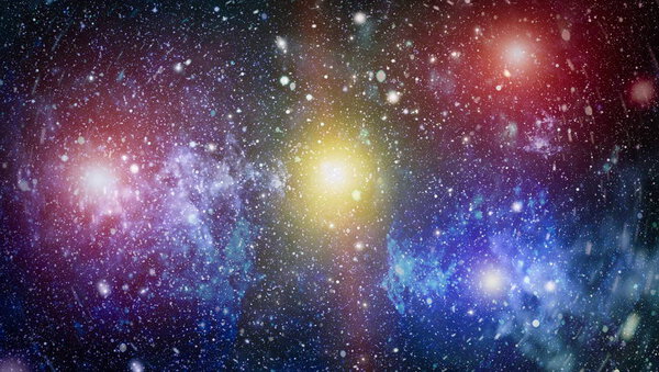 Stars and galaxy outer space sky night universe black starry background of starfield