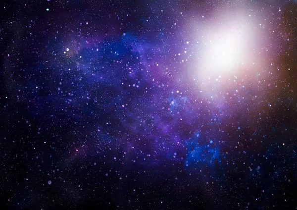 Βαθύ διάστημα. Φόντο πεδίου υψηλής ευκρίνειας. Έναστρο εξωτερικό διάστημα υφή φόντου. Πολύχρωμο έναστρο νυχτερινό ουρανό εξωτερικό διαστημικό υπόβαθρο — Φωτογραφία Αρχείου