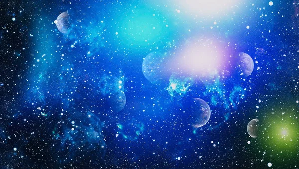 Γαλαξίας με αστέρια και χώρο. Νέα μεγάλη πανοραμική κοιτάζοντας στο βαθύ διάστημα. Σκοτεινός ουρανός γεμάτος αστέρια. Το νεφέλωμα στο διάστημα. Μυστικά του βαθέων χώρων. Στοιχεία αυτής της εικόνας που — Φωτογραφία Αρχείου