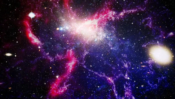 Galaxy in space, beauty of universe, black hole. Elements furnished by NASA , — Stock Photo, Image