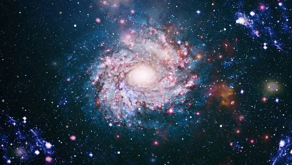 Galaxia en el espacio, belleza del universo, agujero negro. Elementos proporcionados por la NASA  , — Foto de Stock