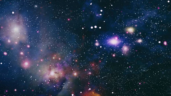 Galaxia en el espacio, belleza del universo, agujero negro. Elementos proporcionados por la NASA  , — Foto de Stock
