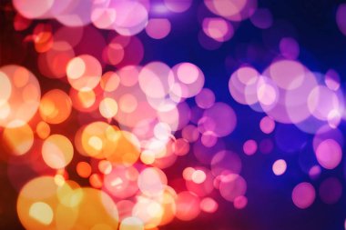 ışıltılı arka plan De-odaklı bokeh soyut Noel kopya alanı Parıldayan mavi spot lar defocused altın ışıklar Yeni Yıl disko parti