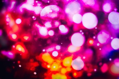 Bokeh çok renkleri, Festival ışıklar bokeh arka plan, Defocused bokeh ışıklar, bulanık bokeh, Bokeh ışık antika arka plan, soyut renkli ufuk nokta, yumuşak odak ile