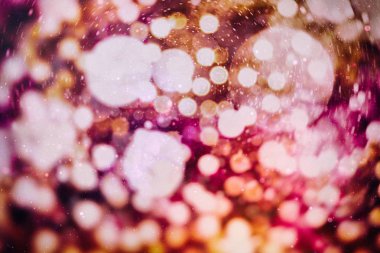 Bokeh çok renkleri, Festival ışıklar bokeh arka plan, Defocused bokeh ışıklar, bulanık bokeh, Bokeh ışık antika arka plan, soyut renkli ufuk nokta, yumuşak odak ile