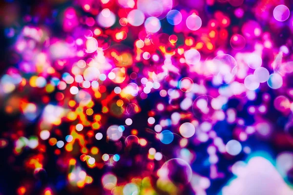 Gekleurd abstract wazig licht glitter achtergrond lay-out ontwerp kan worden gebruikt voor achtergrond concept of festival achtergrond. Bokeh met multi kleuren, — Stockfoto