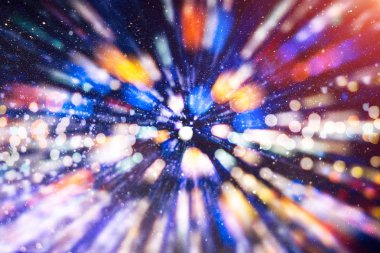 Soyut bokeh arka plan. Arka plan Christmas ışıltılı. Noel arka plan. Parlak Noel arka plan.