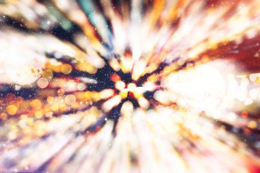 Soyut bokeh arka plan. Arka plan Christmas ışıltılı. Noel arka plan. Parlak Noel arka plan.