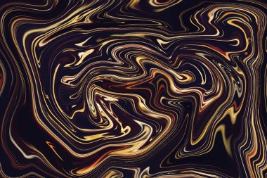Soyut okyanus, Noel, Yeni Yıl, Tatil, parti için deodaklı altın ışıklar ile arka plan . Sıvı mermer deseni. Renkli mermer zemin.