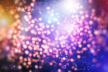 Noel, Yeni Yıl, Tatil, parti için defokus altın ışıklar ile kutlama arka plan