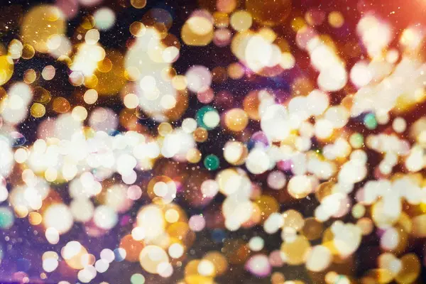 Abstrakte Glitzerlichter und Sterne. festlichen blauen und weißen Farbe funkelnden Vintage Hintergrund — Stockfoto