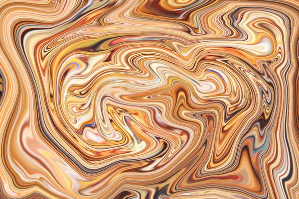 Abstract ocean, background with defocused golden lights for Christmas, New Year, Holiday, party . Liquid marble pattern. Colorful marble backdrop. — Stock Photo, Image