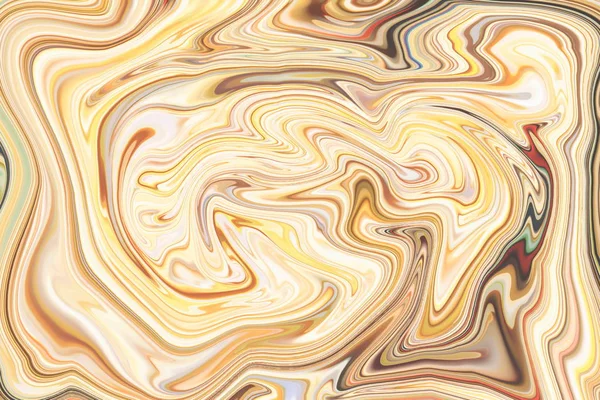 Abstract ocean, background with defocused golden lights for Christmas, New Year, Holiday, party . Liquid marble pattern. Colorful marble backdrop. — Stock Photo, Image