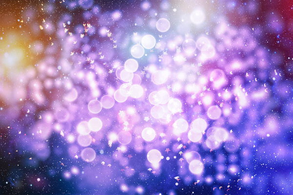 Colored abstract blurred light glitter background layout design can be use for background concept or festival background.