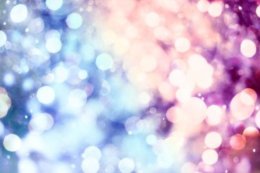 Doğal bokeh ve parlak altın ışıklarla renklendirici arka planı olan klasik Sihirli Arkaplan.
