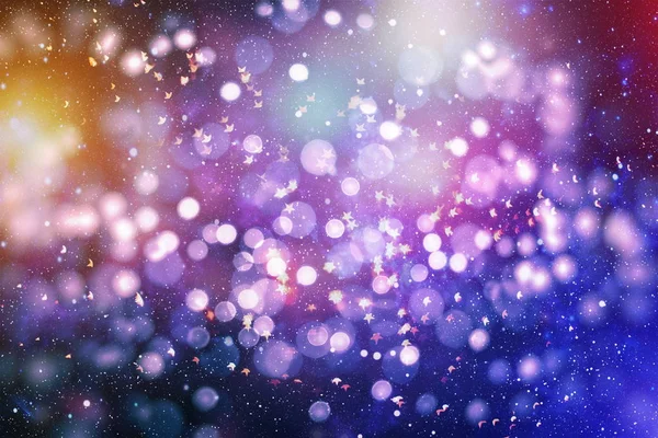 Blurred bokeh light background, Christmas and New Year holidays background — Stock Photo, Image
