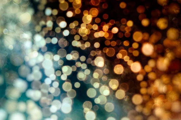 Borroso fondo de luz bokeh, Navidad y Año Nuevo fondo de vacaciones —  Fotos de Stock