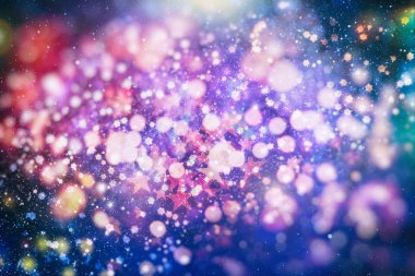 beyaz bulanıklık soyut arka plan. bokeh noel güzel parlak Noel ışıkları bulanık. Kar arka planı.