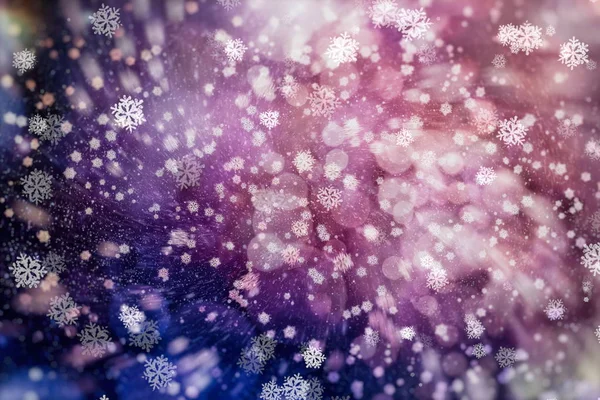 抽象クリストマス冬背景デザインの新年のお祝い — ストック写真