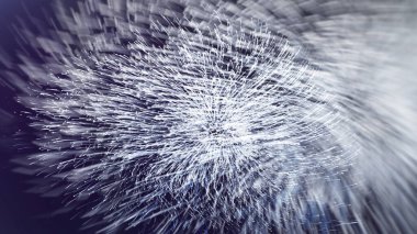 Basit rastgele bulanık dairelere sahip soyut dijital arkaplan grafiği spesifik desen tasarımı, uzayda büyüyen güzel neon ışığı ayrıntıları