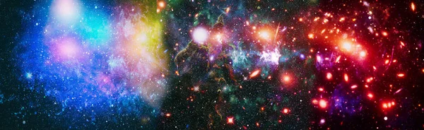 Realistic nebula and shining stars. Colorful cosmos with stardust and milky way. Elements of this image furnished by NASA
