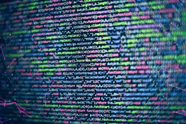 Css Javascript Html Kullanımı Fonksiyon Kaynak Kodunu Kapat Soyut Bilişim — Stok fotoğraf