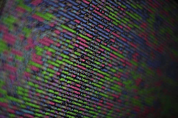 Beautiful photo of a computer screen showing code Stock Photos, Royalty ...