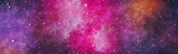 Спиральная Галактика Глубоком Космосе Звезды Планеты Галактики Свободном Пространстве Цветная — стоковое фото