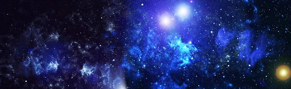 Starry Yttre Rymden Bakgrund Struktur Färgglada Starry Night Sky Yttre — Stockfoto