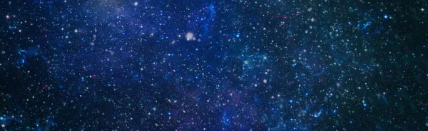 Galaxia Espacio Exterior Cielo Noche Universo Negro Estrellado Fondo Starfield — Foto de Stock