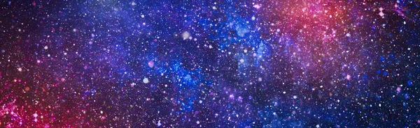 銀河系外宇宙夜空宇宙ブラックスターフィールドの背景 — ストック写真