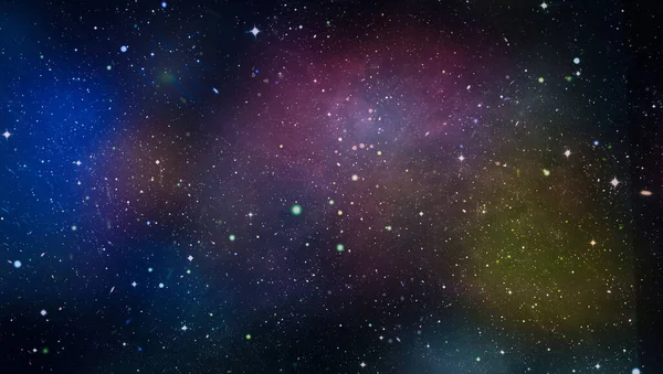 Fundal Spațial Nebuloasă Stele Night Sky Calea Lactee — Fotografie, imagine de stoc