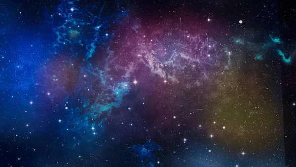 Galaxis Csillagokkal Tér Háttérrel Gyönyörű Háttér Éjszakai Égbolt Csillagokkal — Stock Fotó