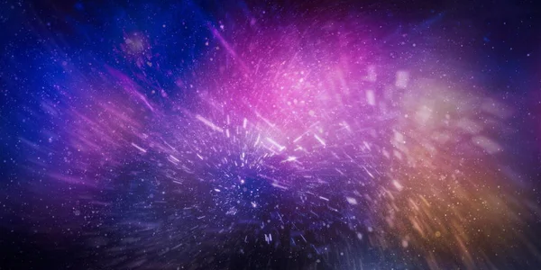 Vintergatans Galax Med Stjärnor Och Rymdstoft Universum — Stockfoto