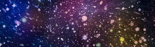 Nebula Bintang Dan Debu Kosmik Gugusan Gas Kosmik Dan Konstelasi — Stok Foto