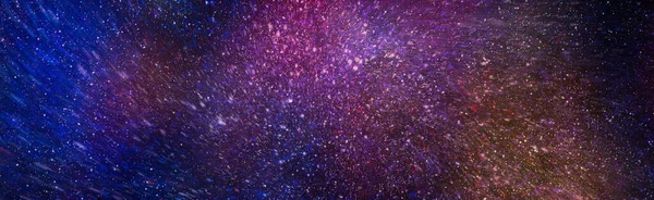 Colorful Starry Night Sky Outer Space Background — Stock Photo, Image