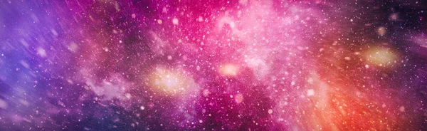 Derin Uzayda Sarmal Galaksi Gezegen Galaksinin Yıldızları Serbest Uzayda Renkli — Stok fotoğraf