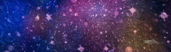 Хаотичний Космічний Фон Планети Зірки Галактики Космічному Просторі Показують Красу — стокове фото