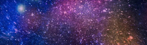 星状星雲や宇宙塵 宇宙ガス団や深い空間の星座 — ストック写真