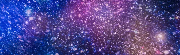 Galáxia Espaço Exterior Céu Noite Universo Preto Estrelado Fundo Starfield — Fotografia de Stock