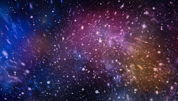 外宇宙にある星雲 深い空間の秘密 — ストック写真