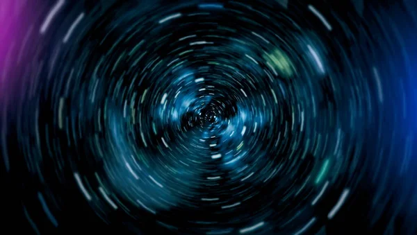 Cyber Futuristic Speed Zoom Motion Graphic Backdrop Beam Blur Flare — стоковое фото