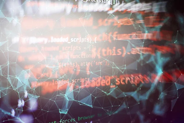 Css JavascriptおよびHtmlの使用 関数ソースコードの終了を監視します 要約It技術の背景 ソフトウェアソースコード — ストック写真