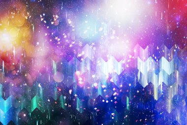 Çoklu renklere sahip Bokeh, Festive lights bokeh background, Defocused bokeh lights, Blurred Bokeh, Bokeh light vintage background, Abstr