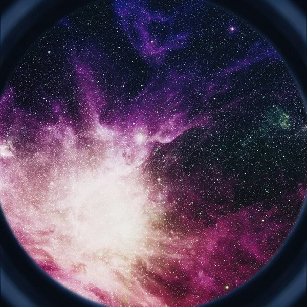 宇宙からの地球 高品質の空間背景 超新星爆発 明るい星の星雲 遠くの銀河 抽象的なイメージ Nasaによって提供されたこの画像の要素 — ストック写真